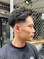フジヤマ バーバー ショップ(FUJIYAMA BARBER SHOP)&nbsp;ツイストフェードショート