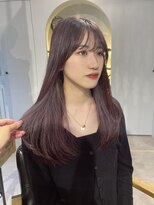 トリア(the tria) KURUMI イヤリングカラー♪ラベンダーカラー
