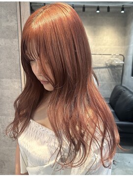 ルイス(L'wis) ミルクティーピンク学割U24ケアブリーチ渋谷10代20代渋谷韓国