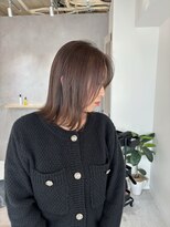 ジーナ 京都駅前(Zina)&nbsp;顔周りレイヤー×そとはねボブ