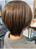 大人ショート/ショートカット/耳かけショート/30代40代50代