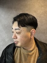 ベルーフ(BERUF)&nbsp;清潔感のある爽やかなパートスタイル×ローフェード！！