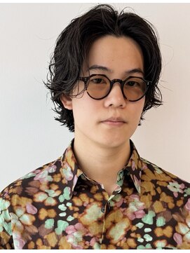 手々 メンズウェーブボブ