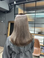 ロフティー 清澄白河(LOFTY)&nbsp;シンプルなのに洗練された透明感カラー／髪質改善トリートメント