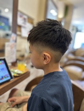 アンク リーフ(ankh leaf) フェードショート/元住吉/武蔵小杉/髪質改善/ケアブリーチ/学割