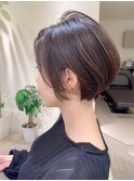 【 Ｉ. 】30代からのナチュラル前下がりショートボブ　川口