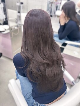 エヌアイ オモテサンドウ(ni omotesando) 艶々カラー／ラベンダーブラウン