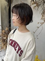 ディレクト(Direct)&nbsp;ショートボブハイライトレイヤーカットヘアセット髪質改善天文館