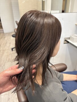 カイノ いずみおおつCITY店(KAINO) 赤みを抑えたナチュラルな艶髪