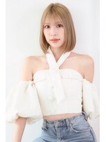 オーロ 武庫之荘店(ORO) スタイリング簡単ハイトーンボブ