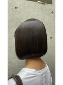 美髪ストレート/縮毛矯正/髪質改善/ボブ/トリートメント