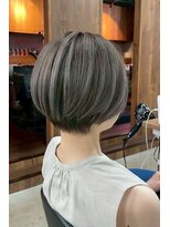 レプリカ 戸塚(Replica)&nbsp;丸みショートボブ×グレイアッシュ