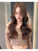 艶やかな上品ワンホン＆韓国ヘア/レイヤーカット/前髪カット2