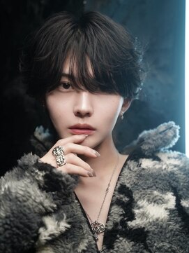 K Jingu シースルーフェザーパーマ