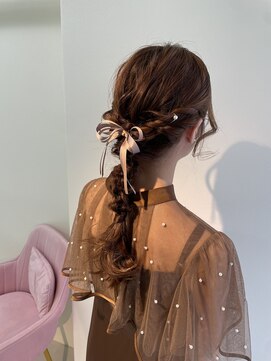 エラ(Ella) hair arrange × お任せ編みおろし