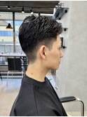 メンズショート/アクティブショート/刈り上げ/ビジネスパーソン