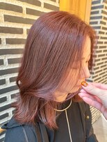 ビスコヘアー(BISCO hair) ピンクカラー