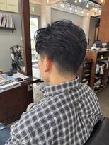 ヘアメイク デザート(HAIR MAKE DESART)&nbsp;木村法子【メンズ×毛流れセンターパート】