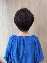 リファインド(REFINED) ひし形のマッシュショート×ニュアンスパーマ 五十嵐