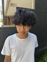 メルシー トータル ブランディング サロン(merci TOTAL BRANDING SALON) 海外風メンズシャドウパーマ
