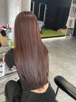 スワン アサヒカワ(SWAN ASAHIKAWA)&nbsp;レイヤーカット＋ピンクブラウン