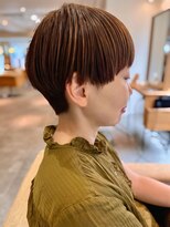 フリップビーアヴェダ(FLIP B AVEDA) 本八幡×千葉美容院×丸みショート