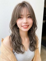 モッズヘア 足利(mod'hair)&nbsp;20代30代髪質改善カラーオリーブグレージュ透明感春カラー