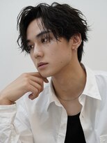 エス 新宿(es.)&nbsp;センターパート/シャドウパーマ[新宿/メンズ/men's]