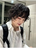オシャレパーマ/簡単セット/ショートパーマ/人形町