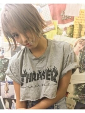 トロニー(TLONY) TLONY hori 渋谷 ハイトーン ショートヘア