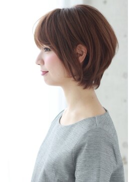 ドアベルヘアリビング(Door Bell hair Living) ふんわりナチュラル☆ひし形シルエットショート