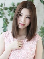 と和×美髪クリニック 巣鴨店&nbsp;ゆる重フォルムがおしゃれ。ロマンティックストレート　巣鴨店