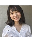 tomoヘア*似合わせミディアムボブ