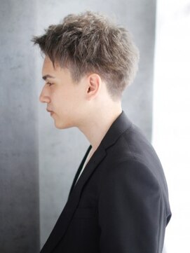 ヘアメイク ナル(hair make nalu) ハイトーンカラーの無造作ワイルドスタイル