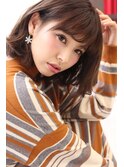 高槻 レイヤー 顔周りカット カラー 学割U24