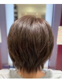 50代カット、カラーのお客様