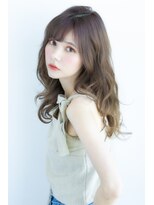 ヌーン ヘアメイク プラス ハッピータイムズ(NOON hair make+happy times)&nbsp;耳かけ☆透明感イルミナアッシュベージュ 中野ヌーンstyle12
