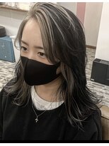 ヘアーサロン 6(hair salon) コントラスト　フェイスフレーミング