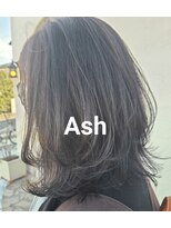 イデー ヘアサロン(idee Hair Salon)&nbsp;《idee》 コイケ　アッシュ柔らかレイヤースタイル