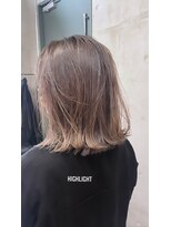 ソルトウォーター(SALT WATER) レイヤーボブ×シアーベージュ