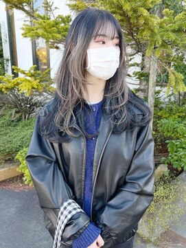 ラパンセ ブルー(LA PENSEE BLEU) 【LA PENSEE】レイヤーロング 内巻きワンカール