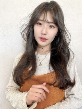 カナン 銀座(CANAAN) ２WAYバング　ロングレイヤー　アッシュブラウン