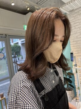 リーホリエ(Lee Horie) ミルクティーブラウン