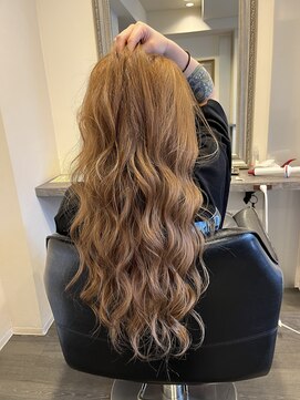 ヘアーアンドメイクアップ ケー インターナショナル 神楽坂(Ke' International) ハイトーンカラー　ブリーチなし　ブリーチなしカラー