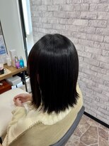 ベルポ(Bellpo)&nbsp;縮毛矯正×ぱつっとボブ