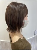 白髪ぼかしハイライト/大人かわいい