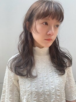 サラ 徳山店(SARA)の写真/顔の印象は顔周りのカットでキマる★魅力を引き出し、ナチュラルなのに周りと差がつく褒められヘアに◎