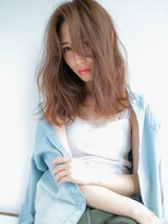 ソヨン 上挙母店(SOYON)&nbsp;ヘルシーロブ　うざバング　ハイトーンカラー