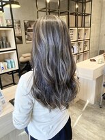 ヘアメイク ゼロ(0)&nbsp;グレージュハイライト