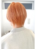 ミチオ ノザワ ヘアサロン ギンザ(Michio Nozawa HAIR SALON Ginza) シャーベットオレンジ☆ブリーチカラー☆